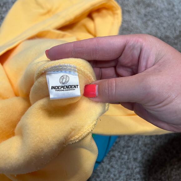 BROCKHAMPTON Men's Iridescence Couch Hoodie Size L In Yellow - Picture 5 of 6